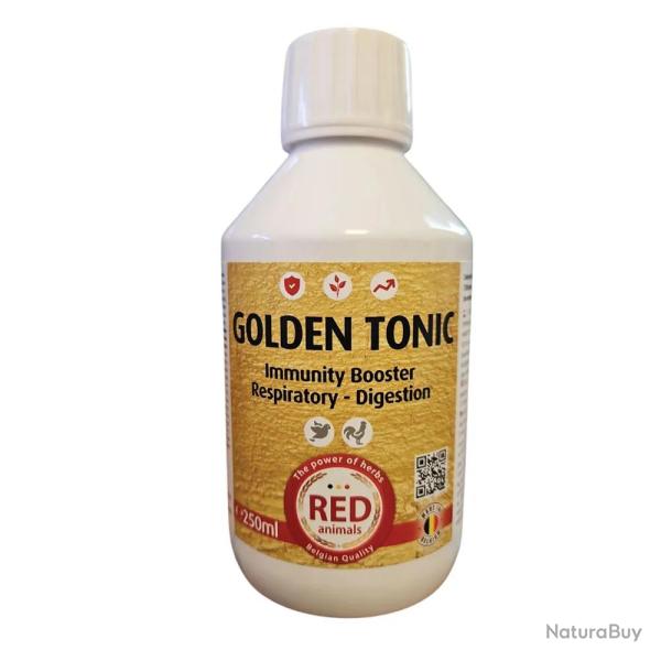 Compl�ment alimentaire pigeons oiseaux et volailles Golden Tonic 500 ml
