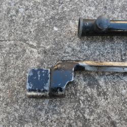 RARE BAIONNETTE CLOU N 4 MK1 PREMIER MOD&Egrave;LE CRUCIFORME