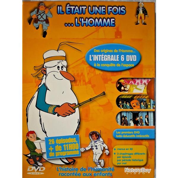 Il �tait une fois L'homme - L'int�grale - 6 DVD