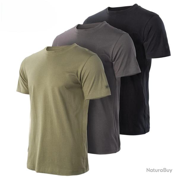 Lot de 3 T-Shirts Militaires Magnum - Id�al sous Uniforme, Bushcraft, Tactical
