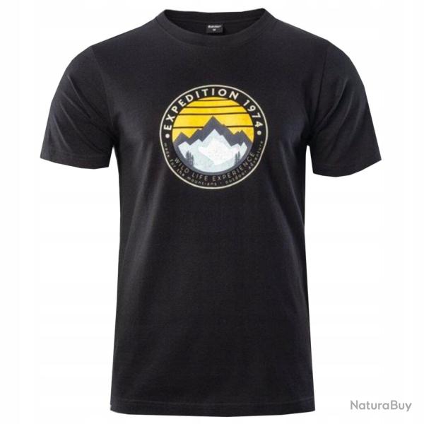 T-Shirt Noir Hi-Tec Zergo