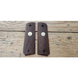 Plaquettes pour Colt 1911 avec logo Colt