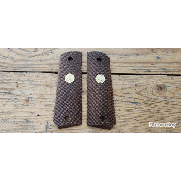 Plaquettes pour Colt 1911 avec logo Colt