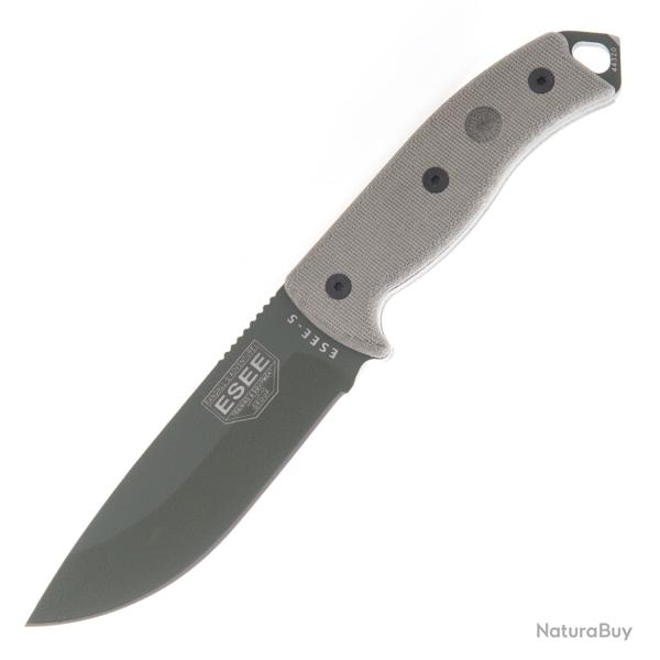 Couteau fixe outdoor ESEE Mod�le 5 5P-OD