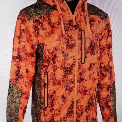 Pro hunt blouson zipp&eacute; wolf viper blaze