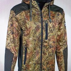 Pro hunt blouson zipp&eacute; wolf viper forest