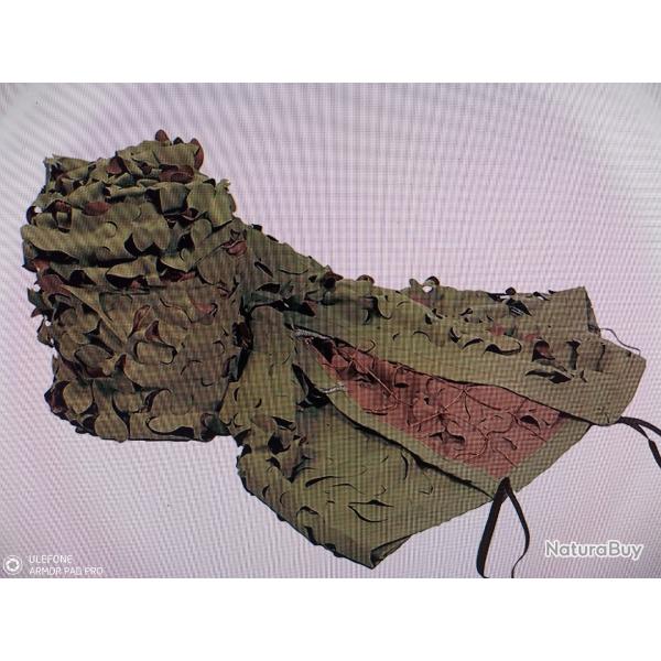 Stepland filet camo corde kaki marron 1.5x3M