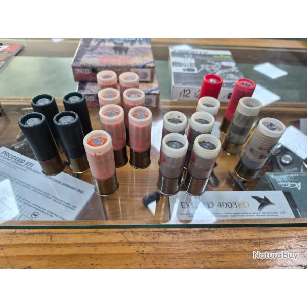 lot de balles fusil