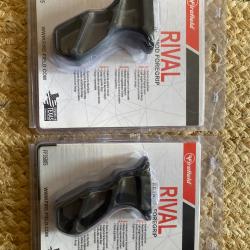 Rival keymod foregrip poign&eacute;e noire lot de 2