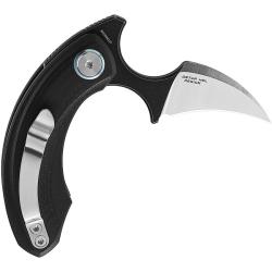 Couteau pliant Bestech Strelit Lame Acier MagnaCut Manche G10 Noir Liner Lock BTKG52F2