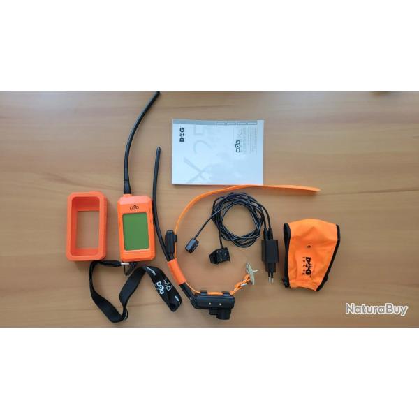 Collier de rep�rage Dog Trace x25B GPS + beeper int�gr� - 1� sans prix de r�serve !!