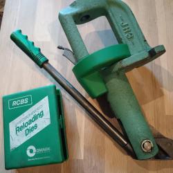 PRESSE RCBS JR3 AVEC OUTILLAGE 357