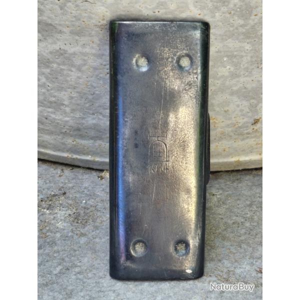 Clip obturateur de magasin de fusil Gewehr 88 G88 dat� 1914