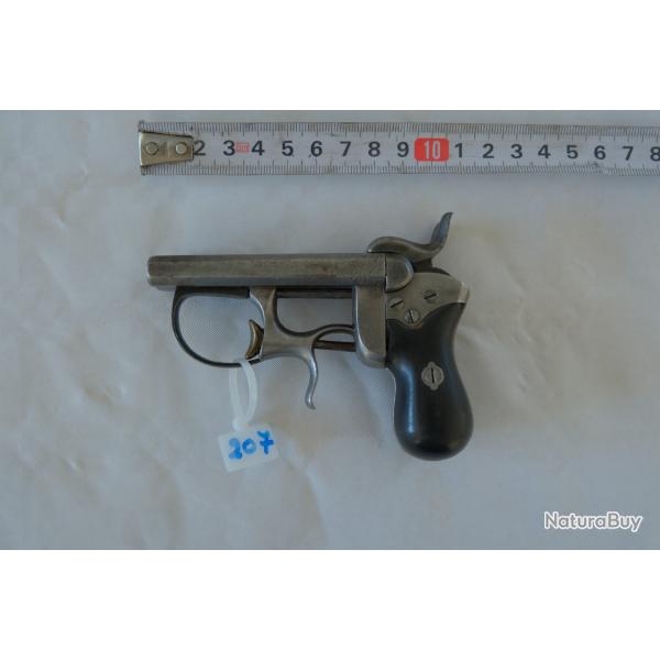 Pistolet Delvigne double canon