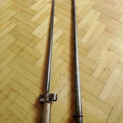 Ba&iuml;onnette rosalie pour fusil lebel et assimil&eacute;