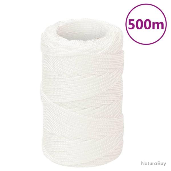 Corde de bateau Blanc complet 2 mm 500 m Polypropyl�ne