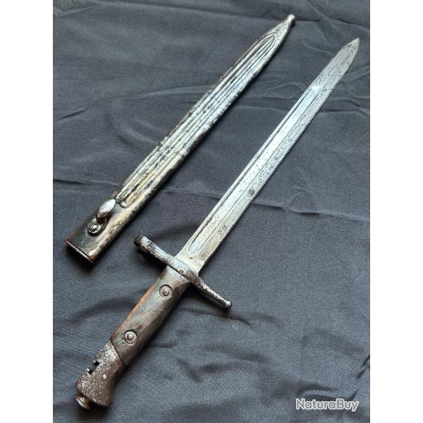 Ba�onnette italienne Carcano 1891 TS - WW1