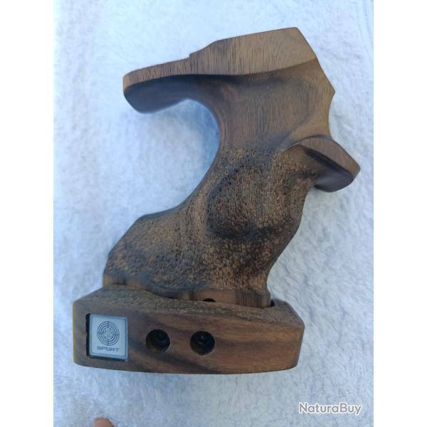 Crosse droitier bois pistolet Steyr taille L pour LP2, LP5, LP10, LP50, EVO10