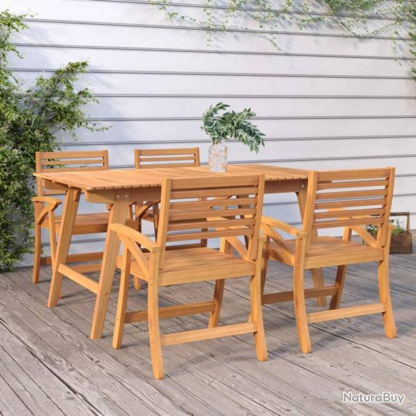 Table de 150x90x75 cm Bois d'acacia solide