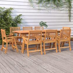 Table de 200x90x75 cm Bois d'acacia solide
