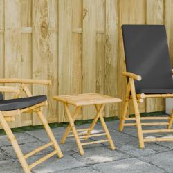 Table de pliable 45x45x45 cm bambou