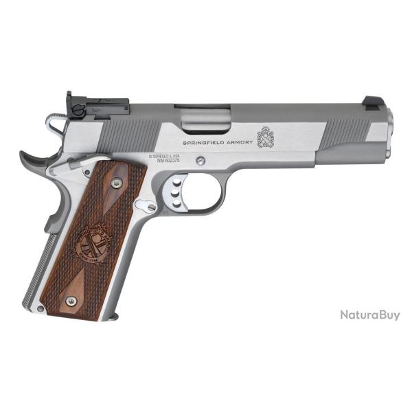 Pistolet Springfield 1911 Loaded Target inox cal 45acp
