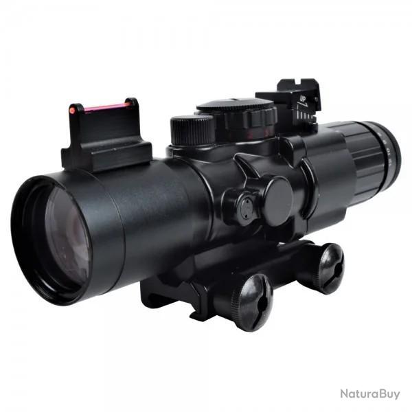 Lunette 3-12x32 Mil-Dot �clair�e airsoft - JS Tactical