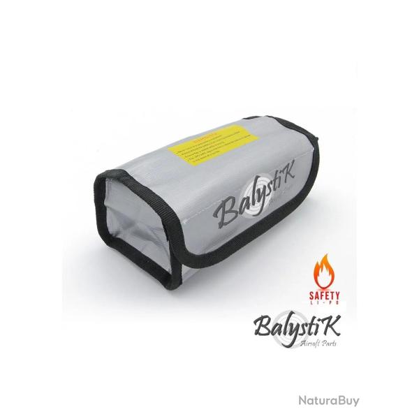 Sac long ignifuge pour batterie LiPo - Balystik