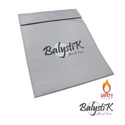 Sac ignifug&eacute; pour batterie LiPo taille L - Balystik