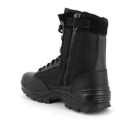 Chaussures Tactical Cordura Noir zip - Miltec T42