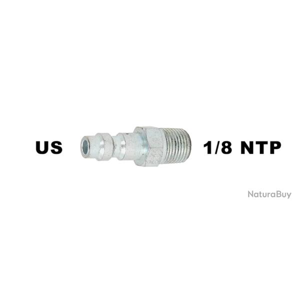 Raccord QD US 1/8" - BO