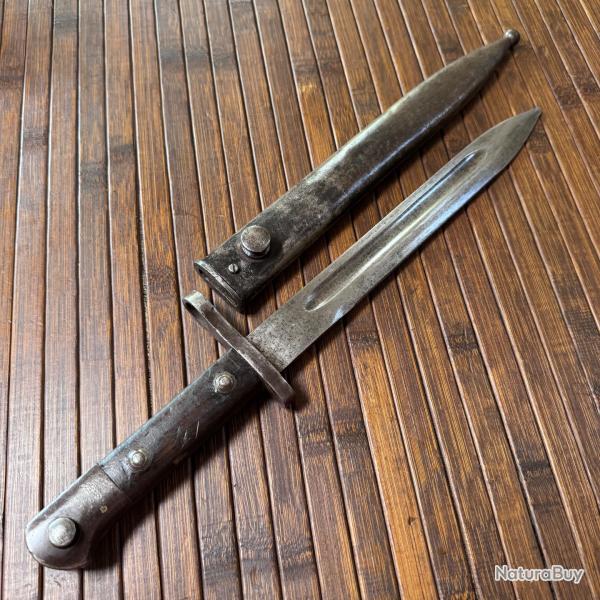 BA�ONNETTE MAUSER TURC MODELE 1903 COURTE A.S.A.F ASKARI FABRIKA ANKARA