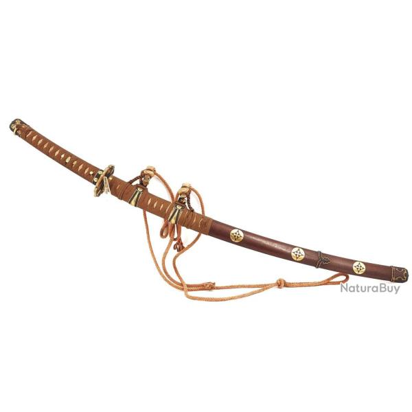 NAGINATA-NAOSHI KATANA ITOMAKI TYPE TACHI SOSHU BIZEN OSAFUNE MOTOSHIGE 1334 NANBOKUCHO JIDAI