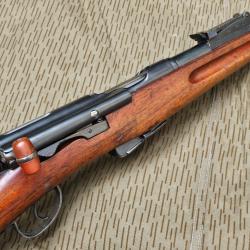 Tr&egrave;s beau fusil suisse Schmidt Rubin G11 en calibre d'origine 7.5 suisse