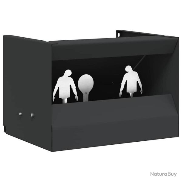 Bo�te de Pi�ge � Balles Noir 29 x 22 x 20 cm Acier