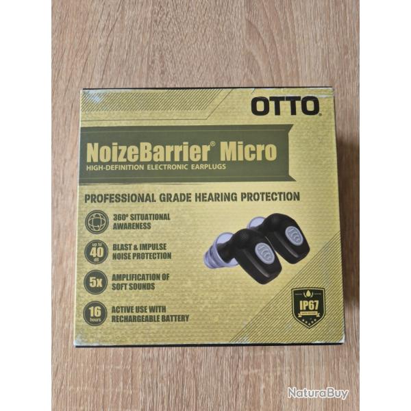 Bouchons d'oreilles �lectroniques Otto NoizeBarrier Micro