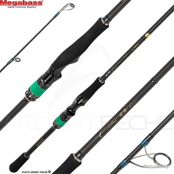 1� sans prix de r�serve ! Canne spinning MEGABASS Cookai gulf 77 M S Sawara special for jerking
