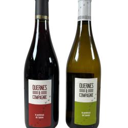 Pack Duo "Le Perdreau de l'Ann&eacute;e" 1 bouteille vin rouge, 1 bouteille vin blanc, livraison gratuite