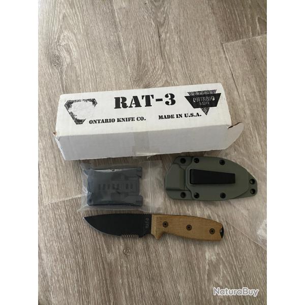 Ontario RAT-3 Serrated