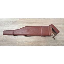 magnifique etuie jambon pour fusil marron d'occasion a vendre aux ench&egrave;re destockage chasse
