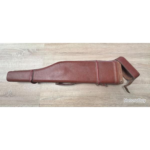 magnifique etuie jambon pour fusil marron d'occasion a vendre aux ench�re destockage chasse