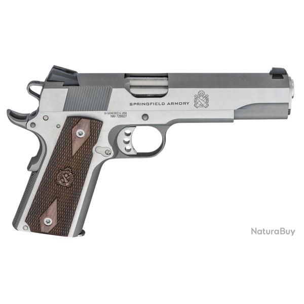 SPRINGFIELD ARMORY 1911 GARRISON STAINLESS 5" Cal 45Acp