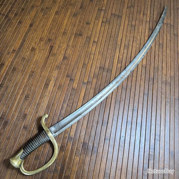 SABRE MODELE 1829 DE CANONNIER MONT� TROUPE D'ARTILLERIE MANUFACTURE DE CHATELLERAULT