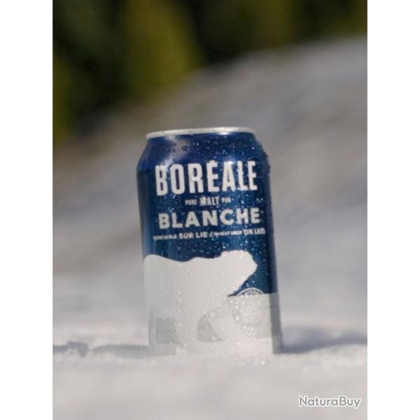 BIERE BOR�ALE BLANCHE PUR MALT 355ml, LOT DE 3