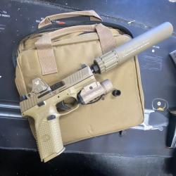 Pack FN509T FDE + Streamlight TLR + Defender ST + Wissen - 9x19