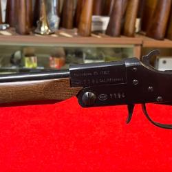 CARABINE FALCO, CAL 9 MM FLAUBERT, MONO COUP, CANON 71 CM, NEUVE, CROSSE BOIS, EN STOCK.