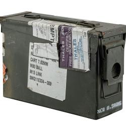 CAISSE A MUNITIONS D'OCCASION CAL.30 / 7.62