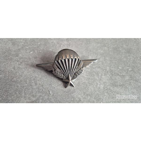 Brevet parachutiste en argent 800 milliemes
