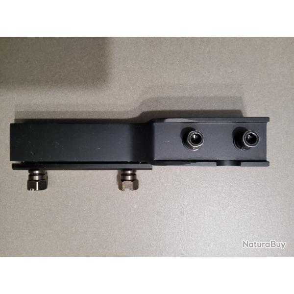 Montage hikmicro thunder pour rail picatinny.