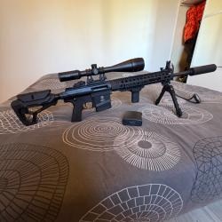 Carabine Troy 308 win &agrave; pompe  Cat c1b permis de Chasse